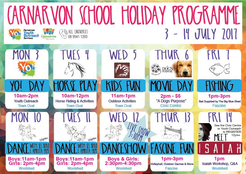 School Holiday Program – Poster Design